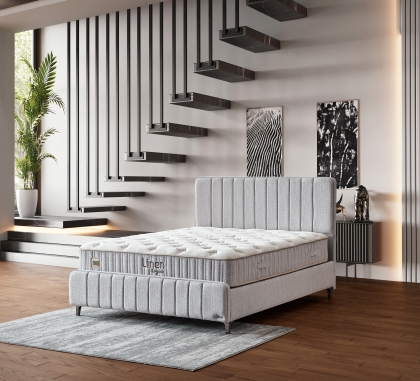 Тапицирано легло  Linen Organic